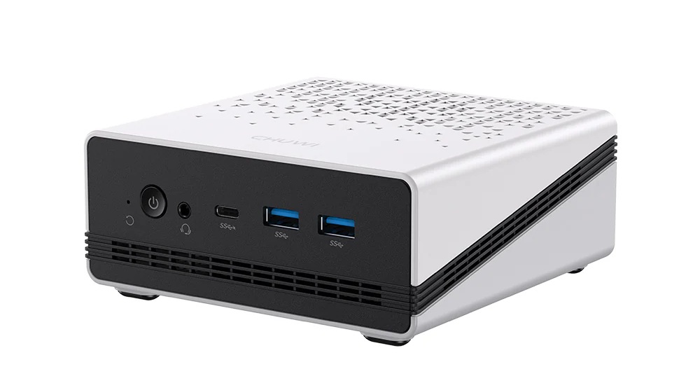Chuwi  Mini PC Ryzen 5 6600H 16GB DDR5, 512GB PCIe 3.0 SSD, Wi-Fi 6 | Bluetooth 5.2, 2.5 Gigabit LAN, Win11 Pro