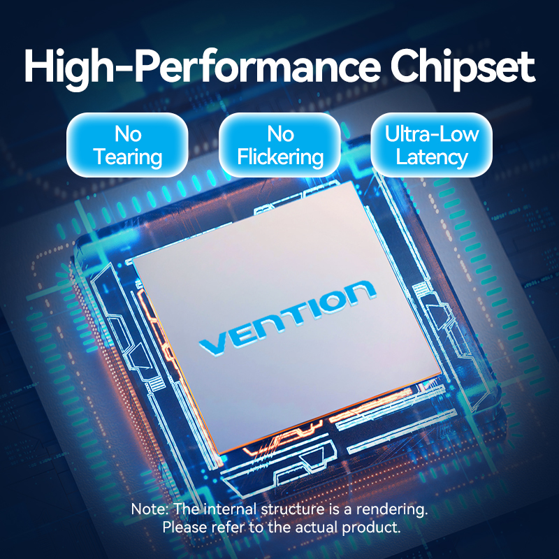 Vention HDMI Wireless Transmitter-Receiver Kit 5GHz 1080p Blue ADCL0