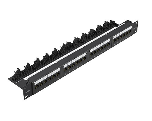 Unitek Network 24-Port CAT6 UTP Patch Panel T003A