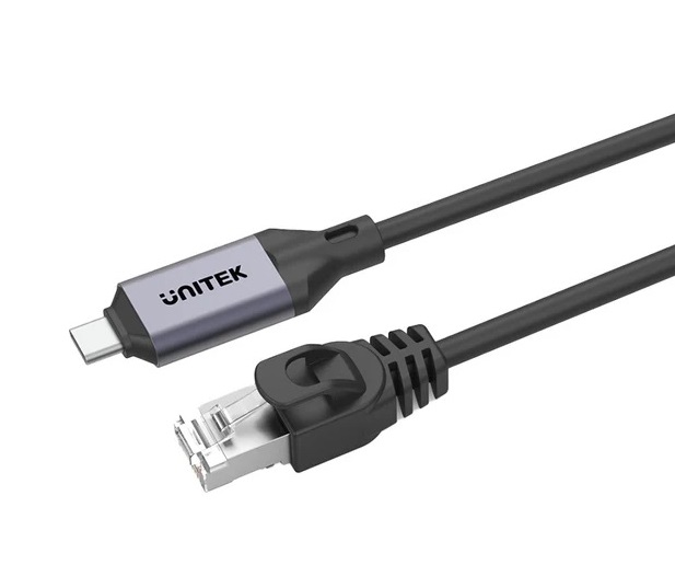 Unitek Converter USB-C to Gigabit Ethernet Cable 2.0m C18148AGY-2M