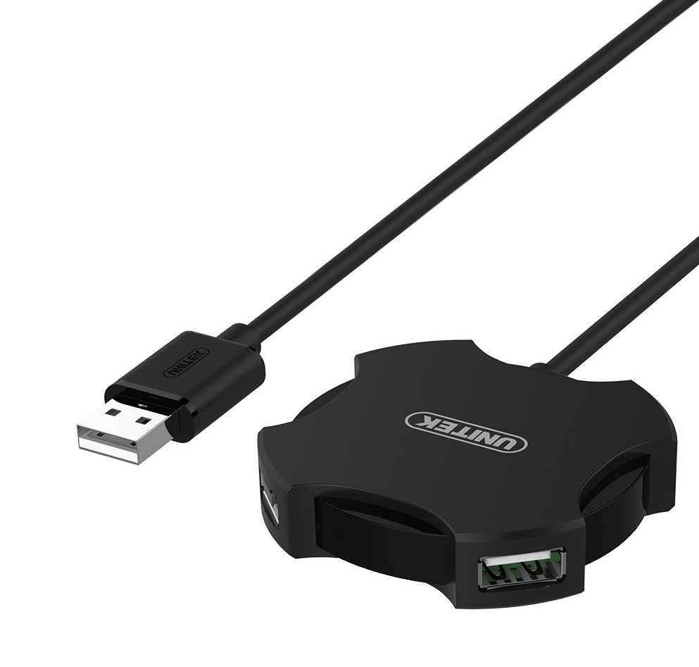 Unitek Y-2178 USB2.0 4-Port Hub with 30cm cable