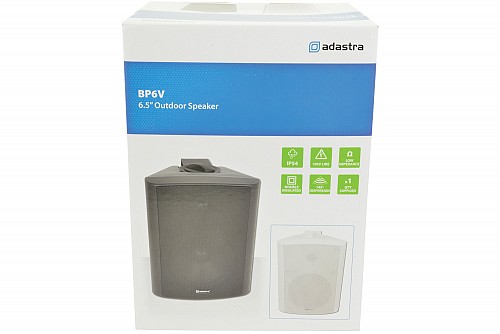 Adastra BP6V-W 100V 6.5'' 60W Indoor/Outdoor Speaker White 952.816UK