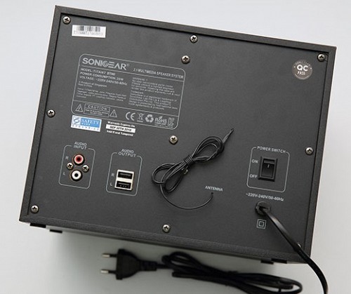 SonicGear Titan7 PRO 2.1 PC Speakers BT/USB/FM/LED 50W