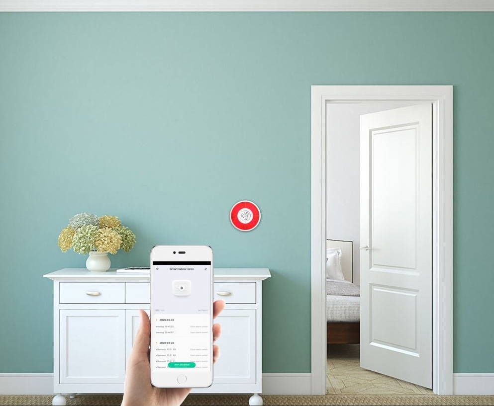 WOOX R7051 Wi-Fi Zigbee Smart Indoor Siren