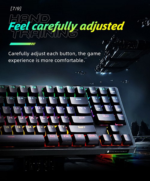 Thunderobot KG3089R Gaming Mechanical Keyboard Red Switch