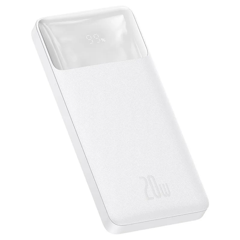 Baseus Powerbank 20W 10000mAh Bipow White