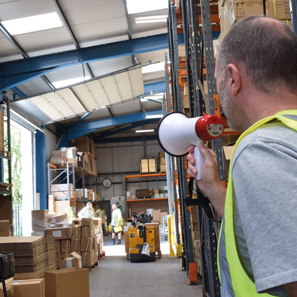 Adastra RM10 10W Rechargeable Megaphone with Siren 952.010UK