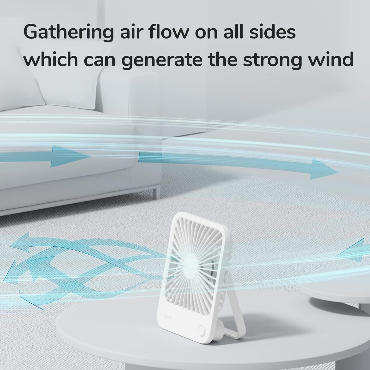 Jisulife Desktop Fan Extendable & Rotating TABLE FAN 7
