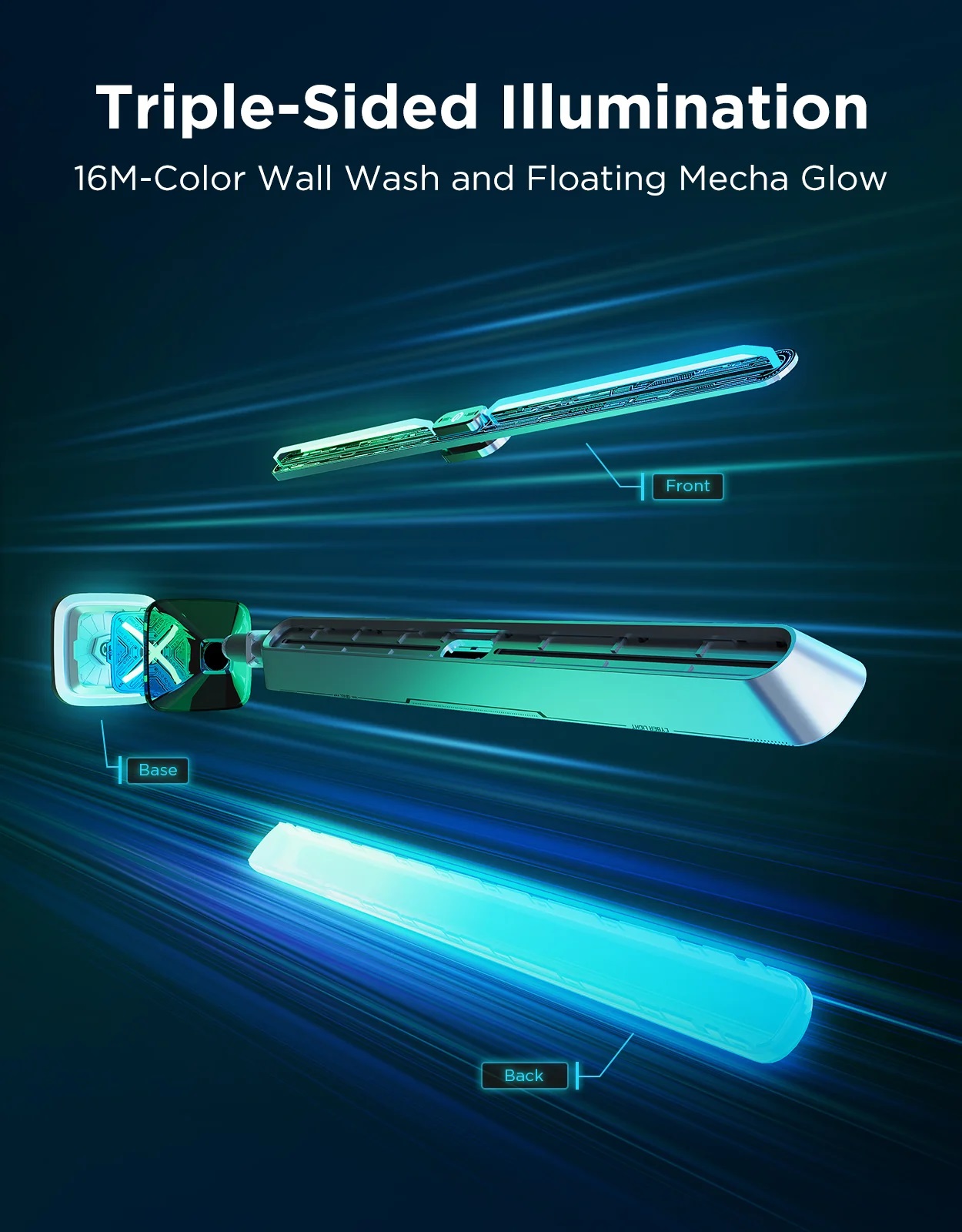 Govee Gaming Monitor Light Bars Pro Smart RGBIC H8048