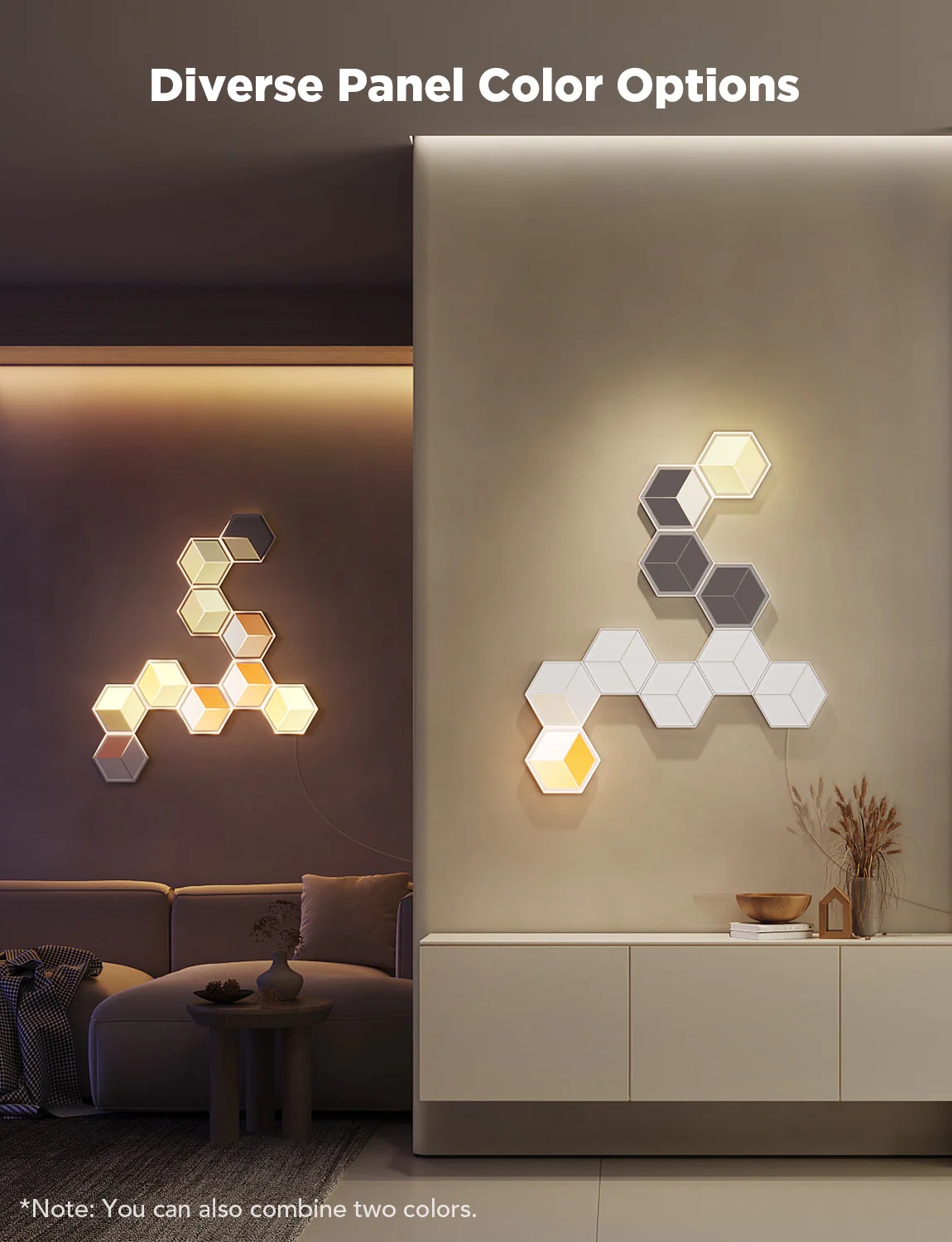 Govee Gaming Wall Glide Hexa Ultra Light Panels 7pcs (EU) H606A