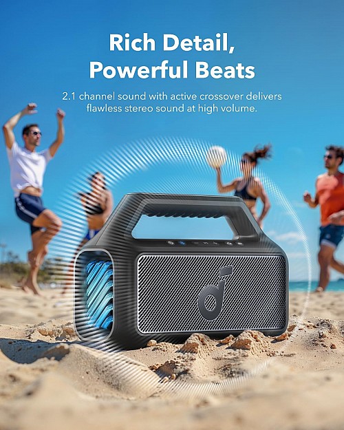Anker Soundcore Speaker 80W BT IPX7 Boom 2 Black