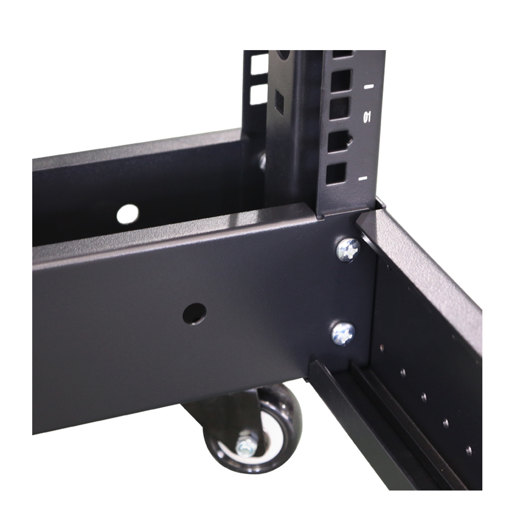 NETPRO 19" Open Rack Cabinet 42U Adj.Depth 600-1000mm NP-OR-42U60100