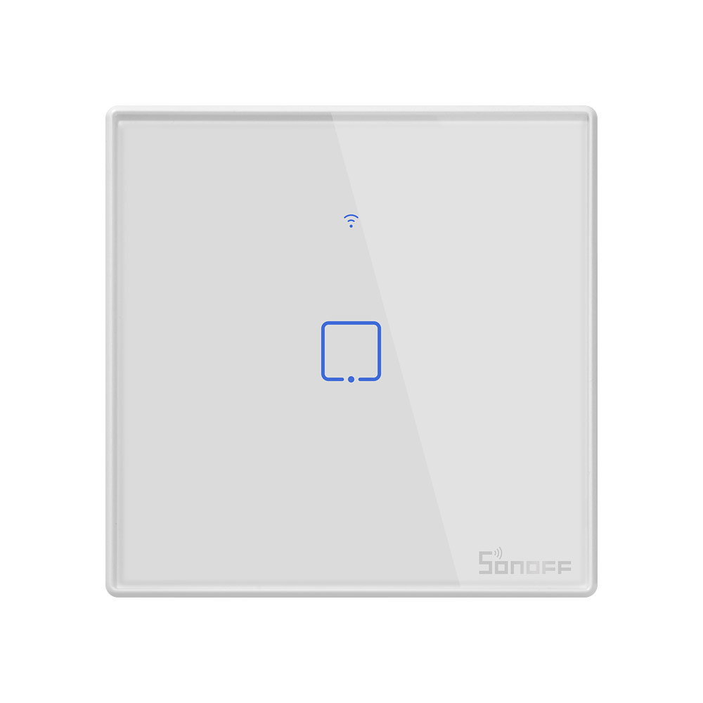 Sonoff T2 UK 1C WiFi Smart Wall Touch Switch White