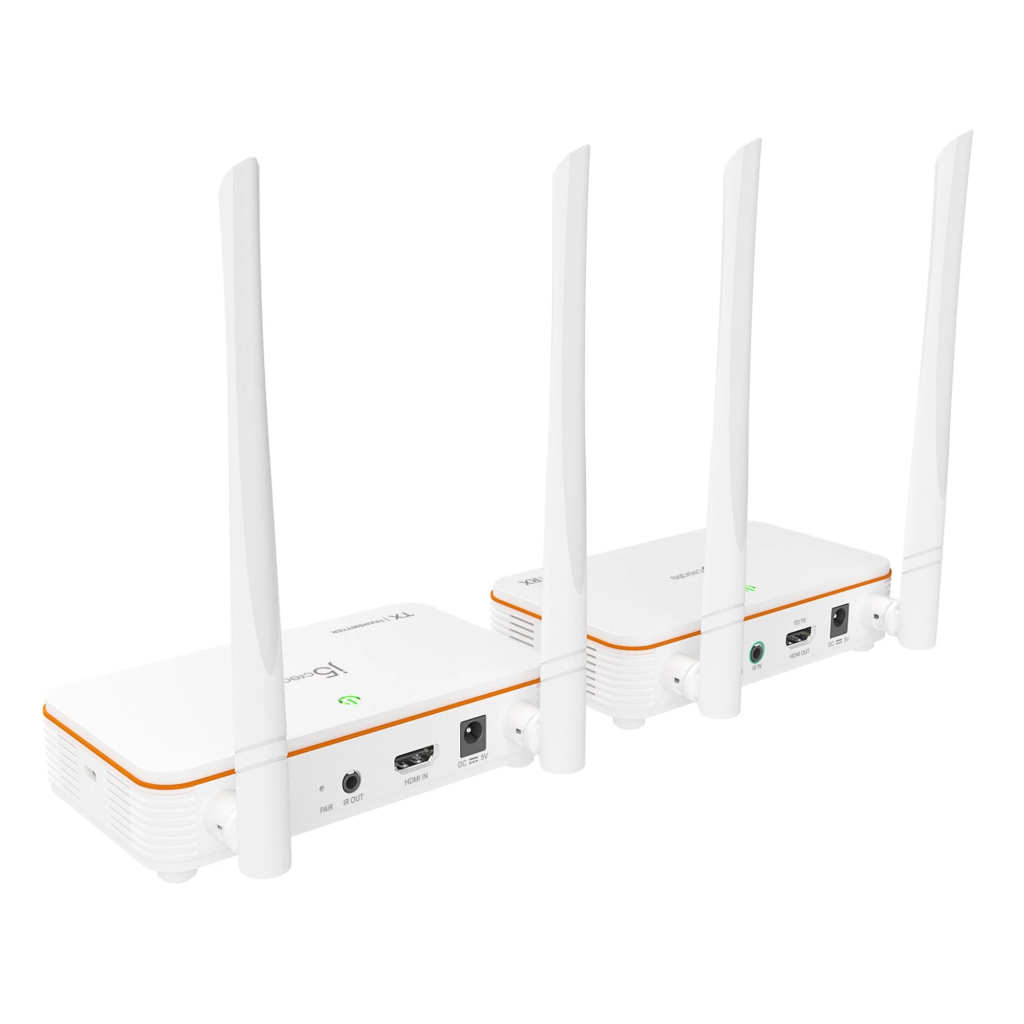 j5create Wireless Display HDMI Extender 1080p with IR 60m 1080p JVAW53