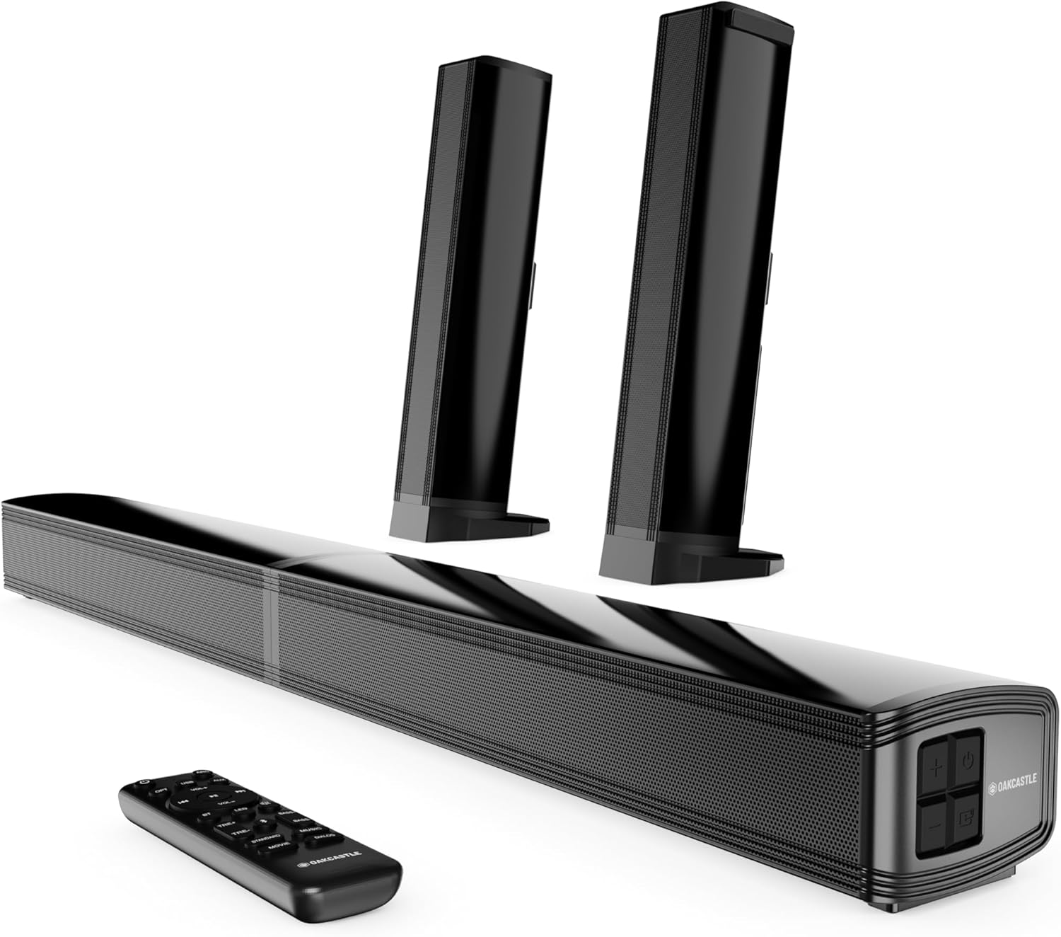 Majority Soundbar SB80 Split 2in1 Bar/Speakers 120W BT,HDMI,USB (Oakcastle)