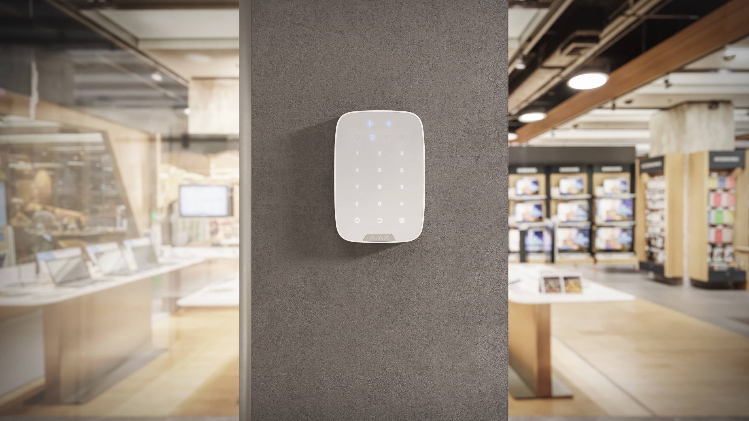 AJAX Keypad Plus White