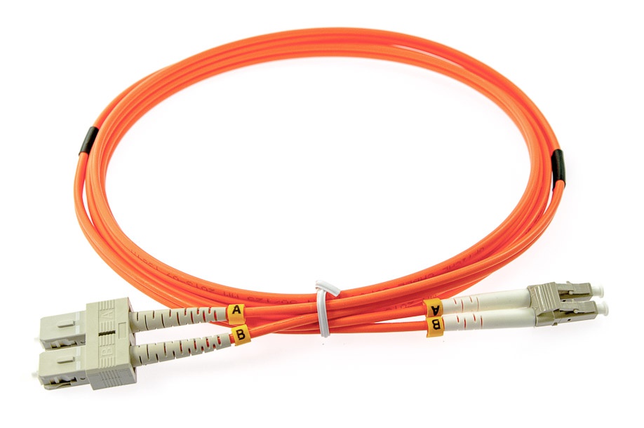 Opton Fiber Patch Cord LC/-SC MM 50/125UM Duplex OM2 2.0m