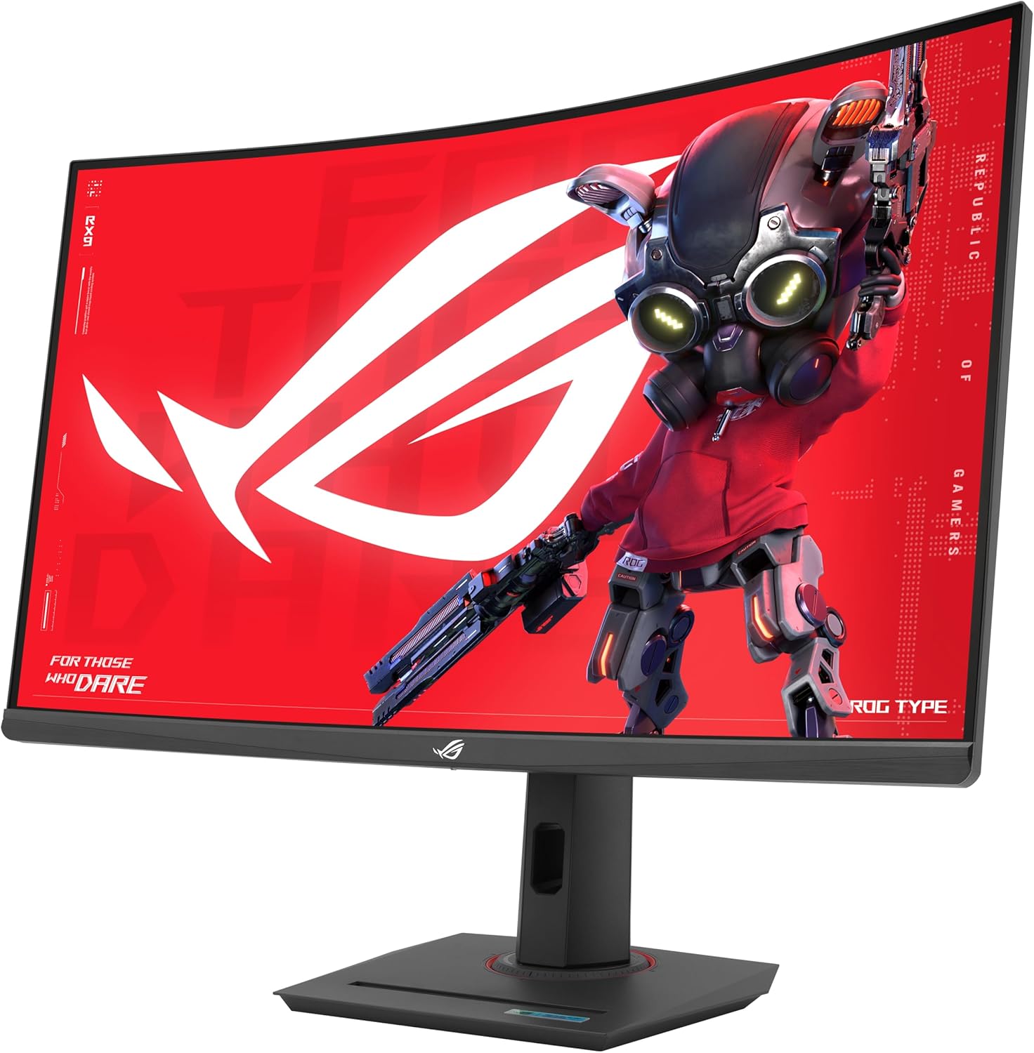 ASUS Monitor ROG Strix Gaming 32'' 2K Curved 180Hz HDR USB-C Ergonomic XG32WCS