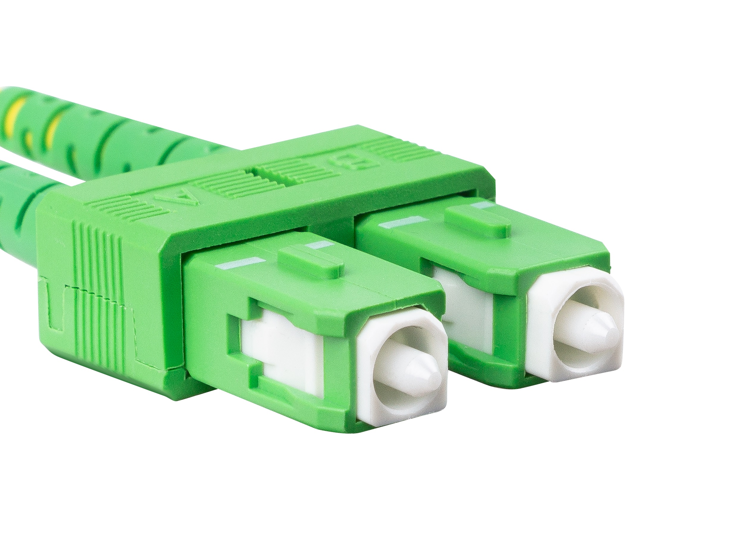 Lanberg Fiber Optic Patch Cord SM SC/APC-LC/APC Duplex LSZH 2.0m
