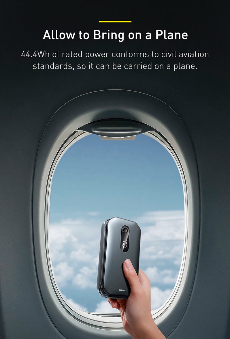 Baseus Car Jump Start Booster & Powerbank 12000mAh 1000A V.2