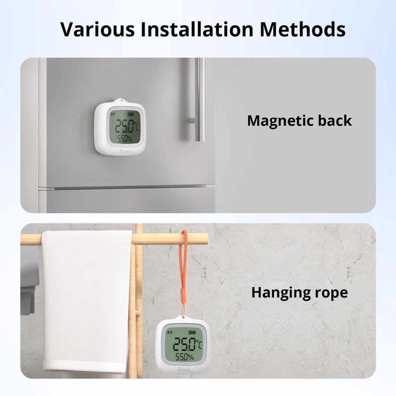Sonoff Zigbee Smart Temperature & Humidity Sensor IP65 for Outdoor SNZB-02WD
