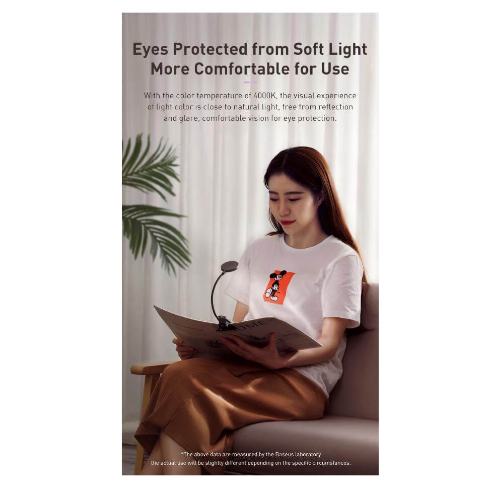 Baseus Reading Mini Clip Lamp