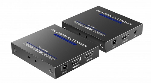 Lenkeng HDMI Extender over Ethernet 70M 4K POC IR Loop LKV565P