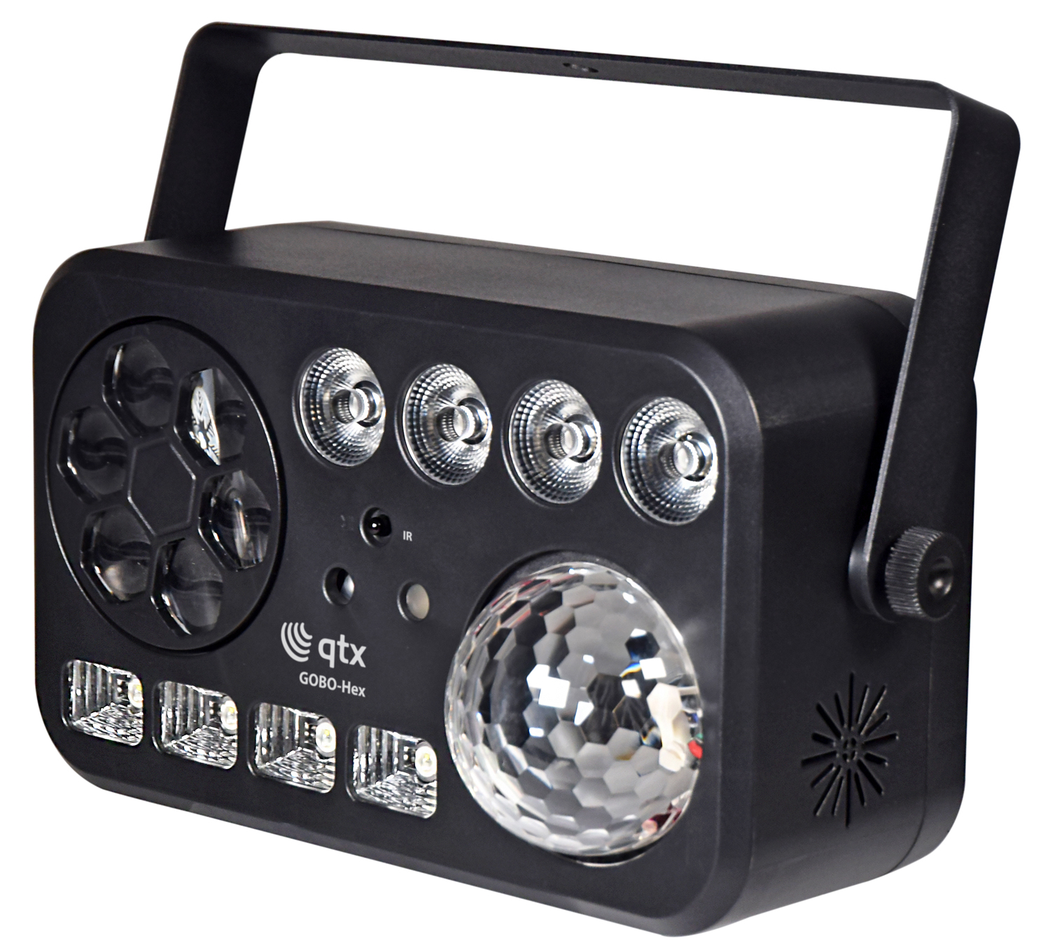 QTXlight GOBO Hex 6-in-1 LED & Laser Effect 151.745UK