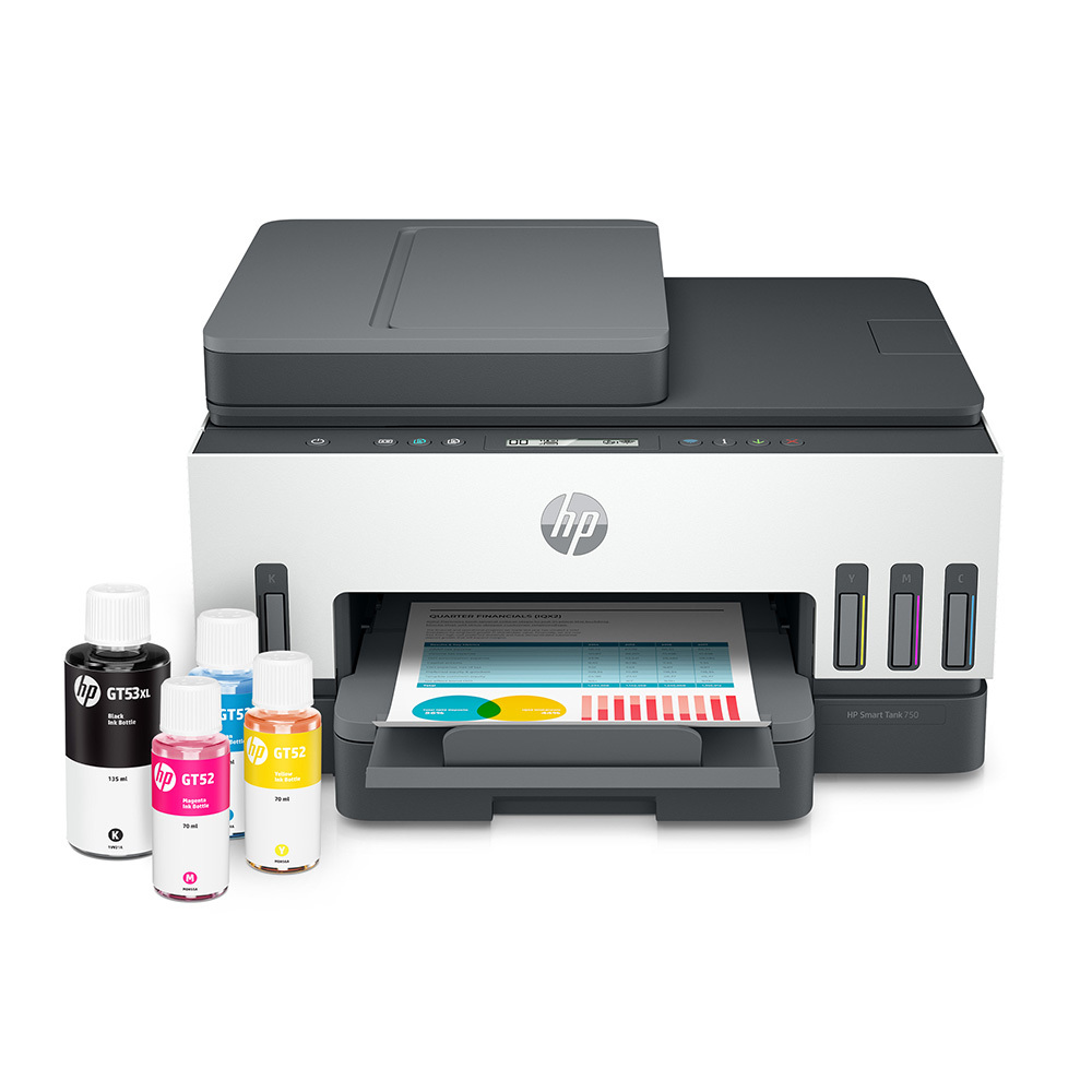 HP Printer All-In-One Smart Tank 750 6UU47A