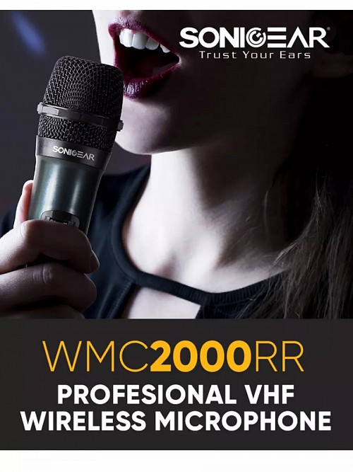 SonicGear WMC2000RR Wireless Microphone With Receiver