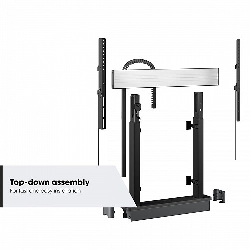 Vogels RISE2005 Motorised Floor to Wall Bracket 80x60 140kg Black
