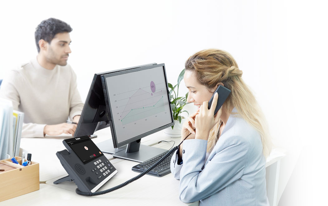 Yealink MS Teams Phone with 7.0'' Touch Screen, USB, Bluetooth, Wi-Fi & Hybrid Mode MP56 TEAMS