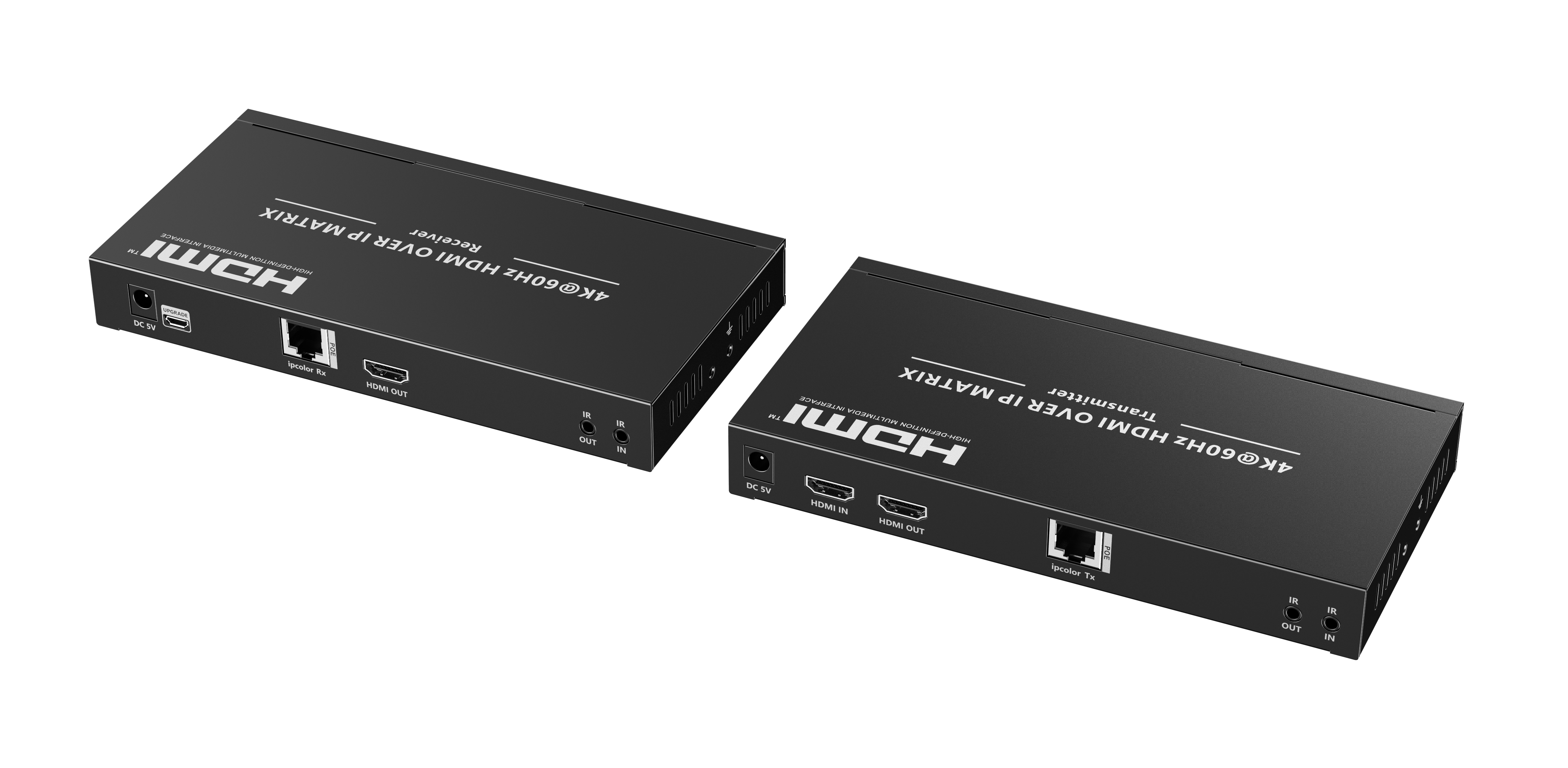 Lenkeng HDMI Matrix over IP 4K POE, APP Control 4x4 (iMCS-IM02-4TX/4RX)
