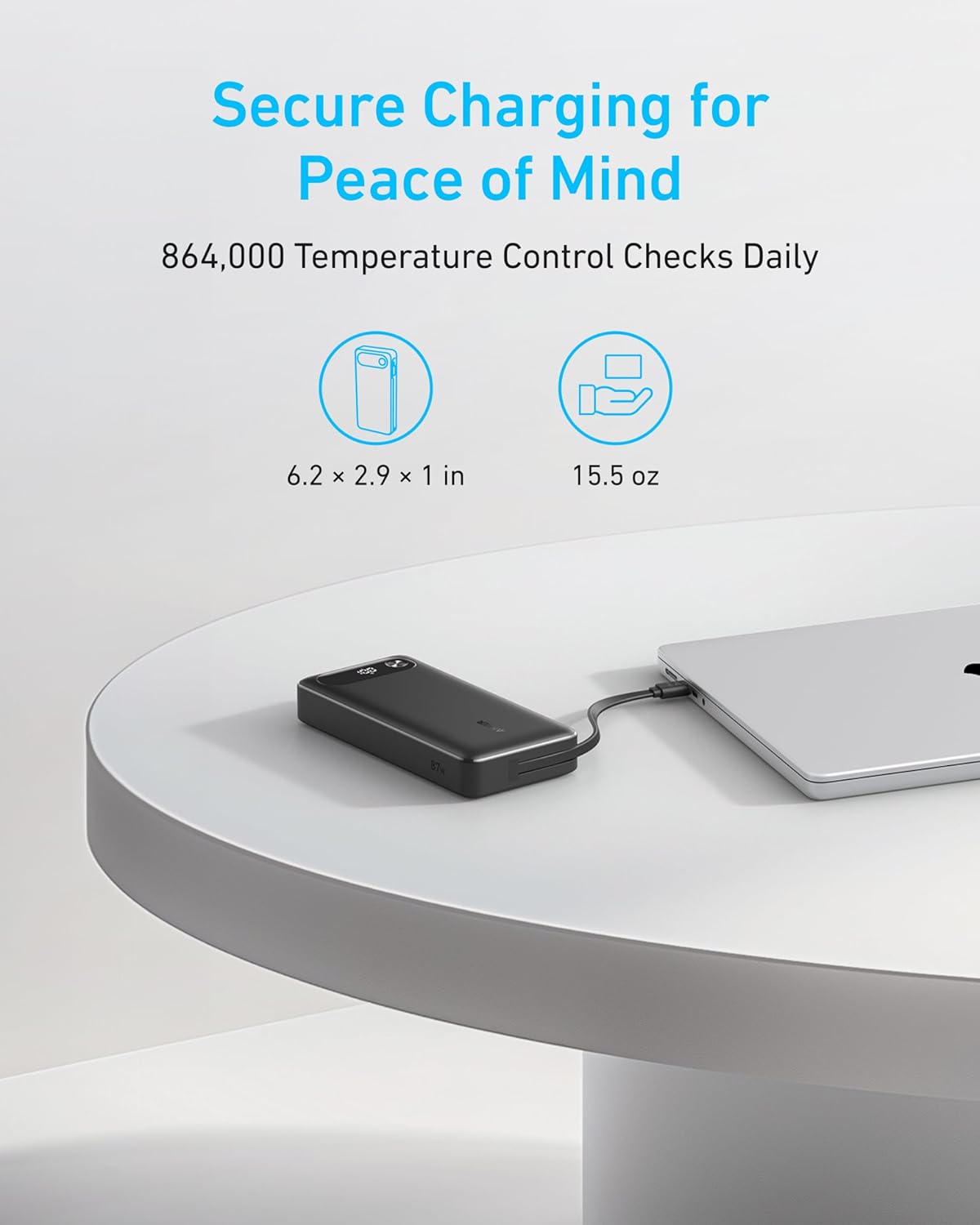 Anker Mobile Powerbank 20000 87W Black