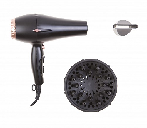 Adler AD2244 Hair Dryer 2000W with Ioniser Diffuser and Silent AC Motor