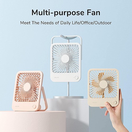Jisulife Desktop Fan Powerbank Out FA26 White