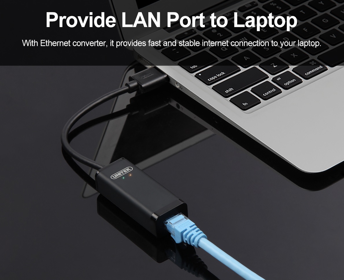 Unitek Y-1468 USB2.0 Fast Ethernet Converter