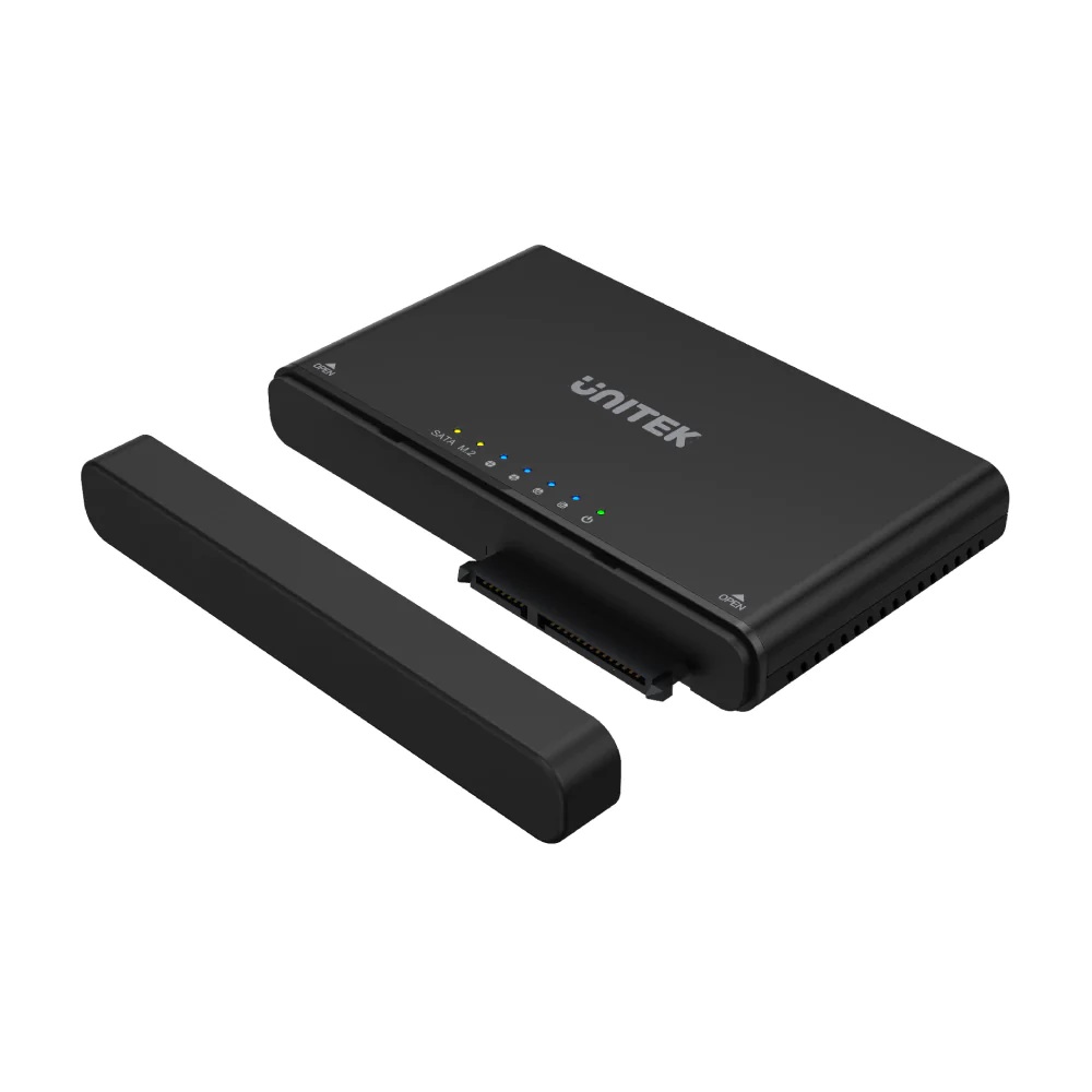 Unitek SolidForce+ USB3.2 M2 NVMe Enclosure w/ SATA III Adapter S1222A