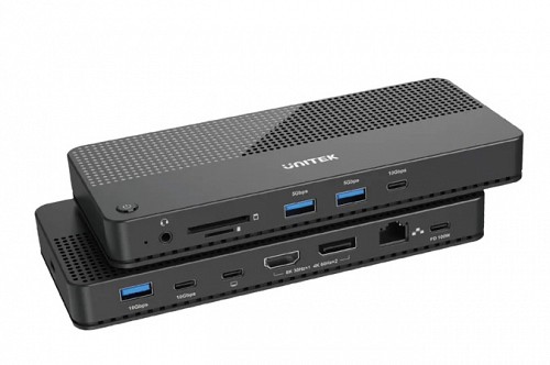 Unitek USB-C Hub USB4.0 MST HDMI/DP/Gb/SD/Audio/PD100W D1079A