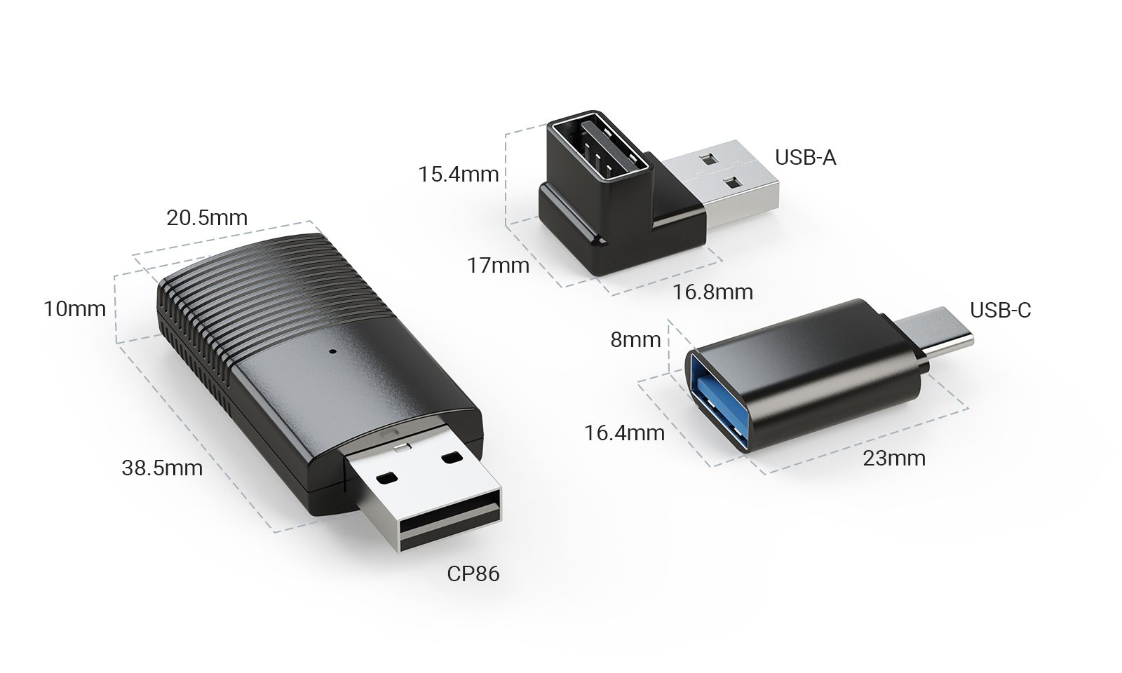 MINIX CAR Wired to Wireless CarPlay USB Dongle CP86