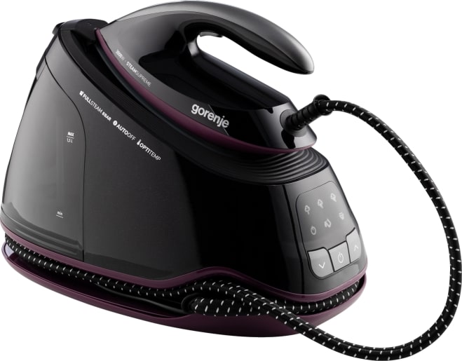 Gorenje Iron Steam Generator 3000W 8 BAR 1.5L Water Tank 160g/m SGD3000BKV