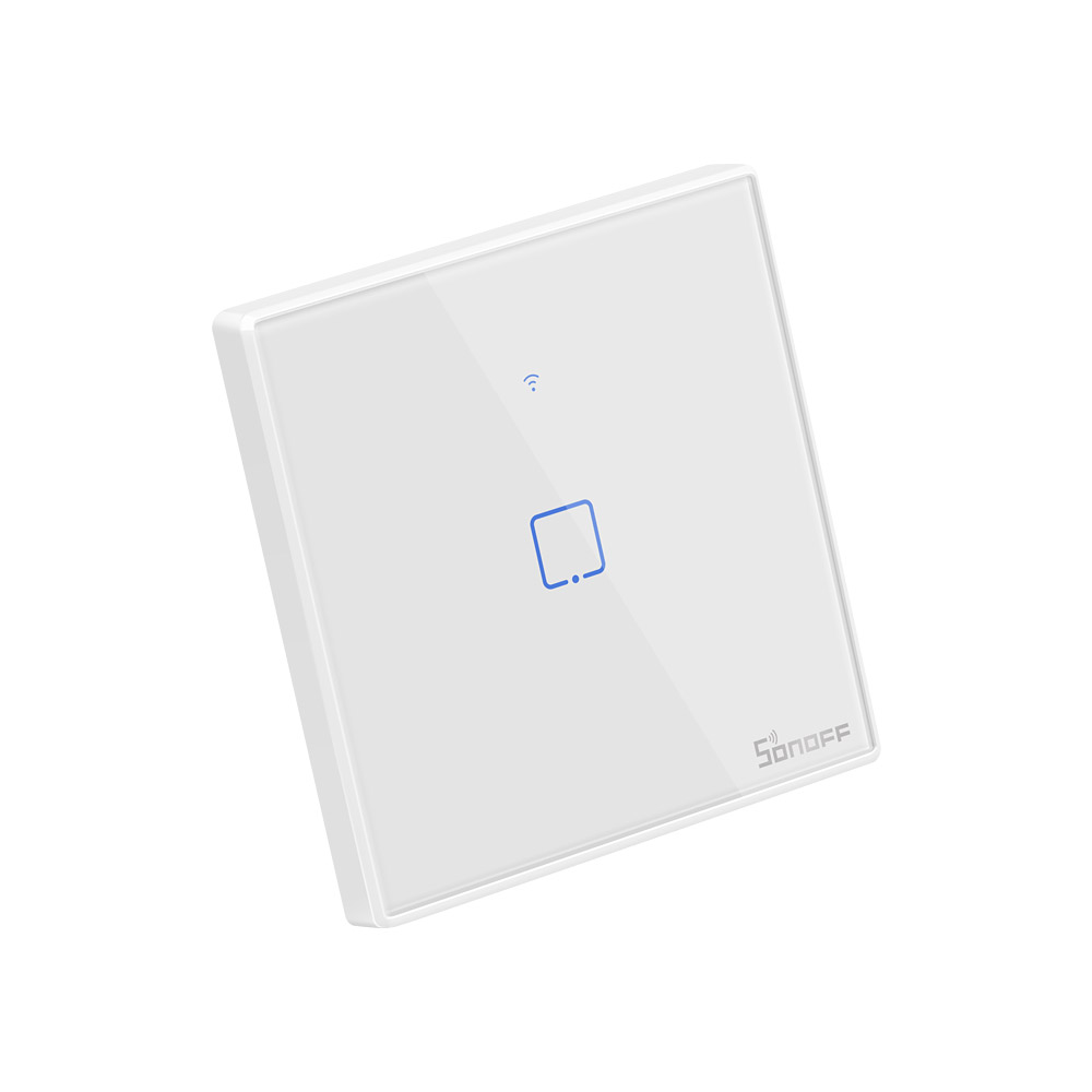 Sonoff T2 UK 1C WiFi Smart Wall Touch Switch White