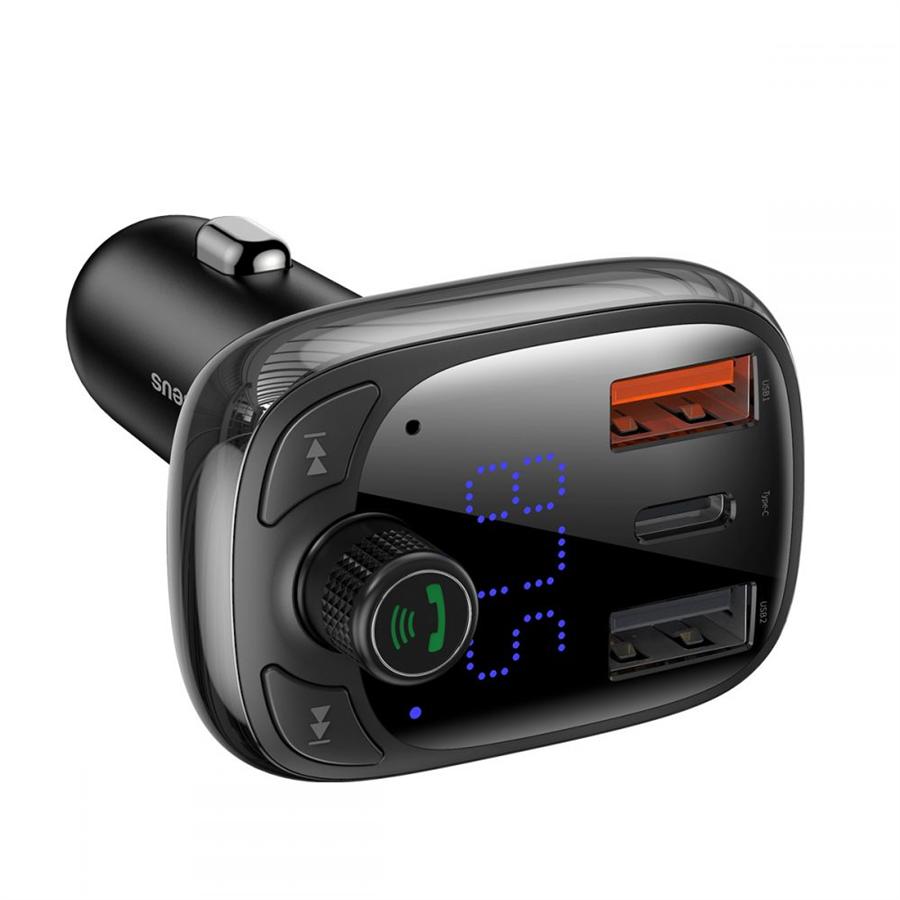 Baseus S13 Car FM Transmitter-Charger 36W USB/BT/SD