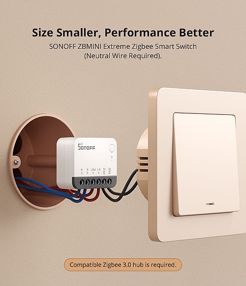 SONOFF Zigbee Smart Switch ZBMINIR2