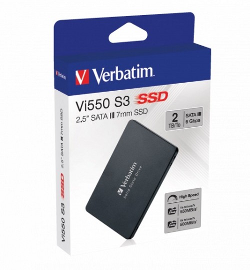 Verbatim SSD Internal VI550 S3 2.5" 2TB