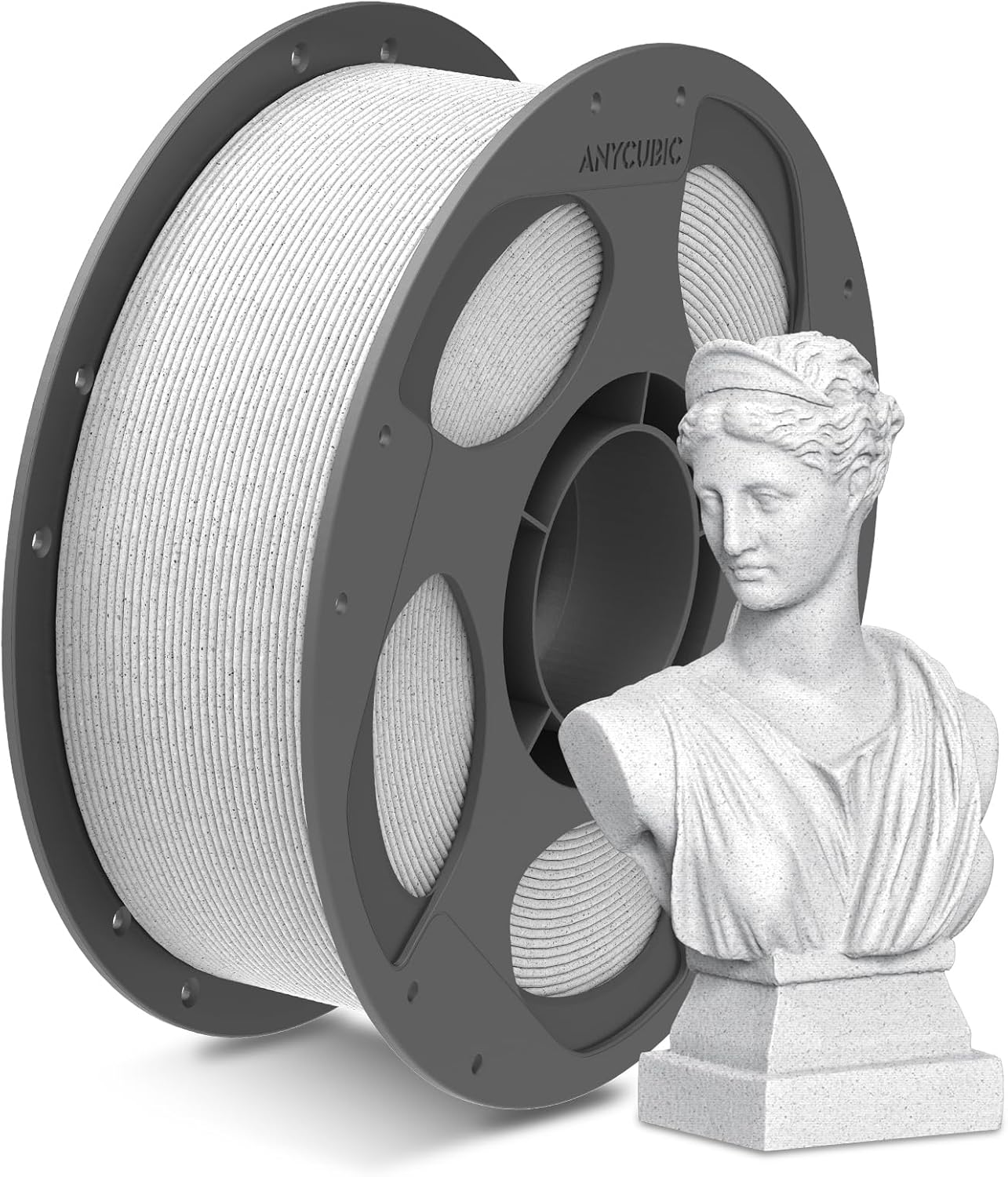 Anycubic PLA Filament Marble White 1Kg