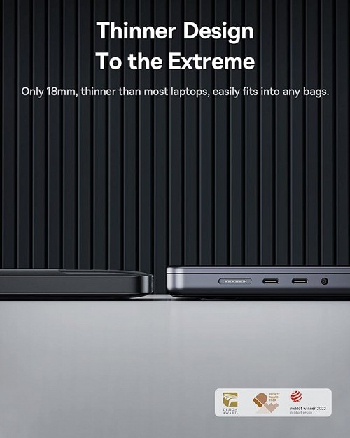Baseus Powerbank 100W 20000mAh Display BLADE Black