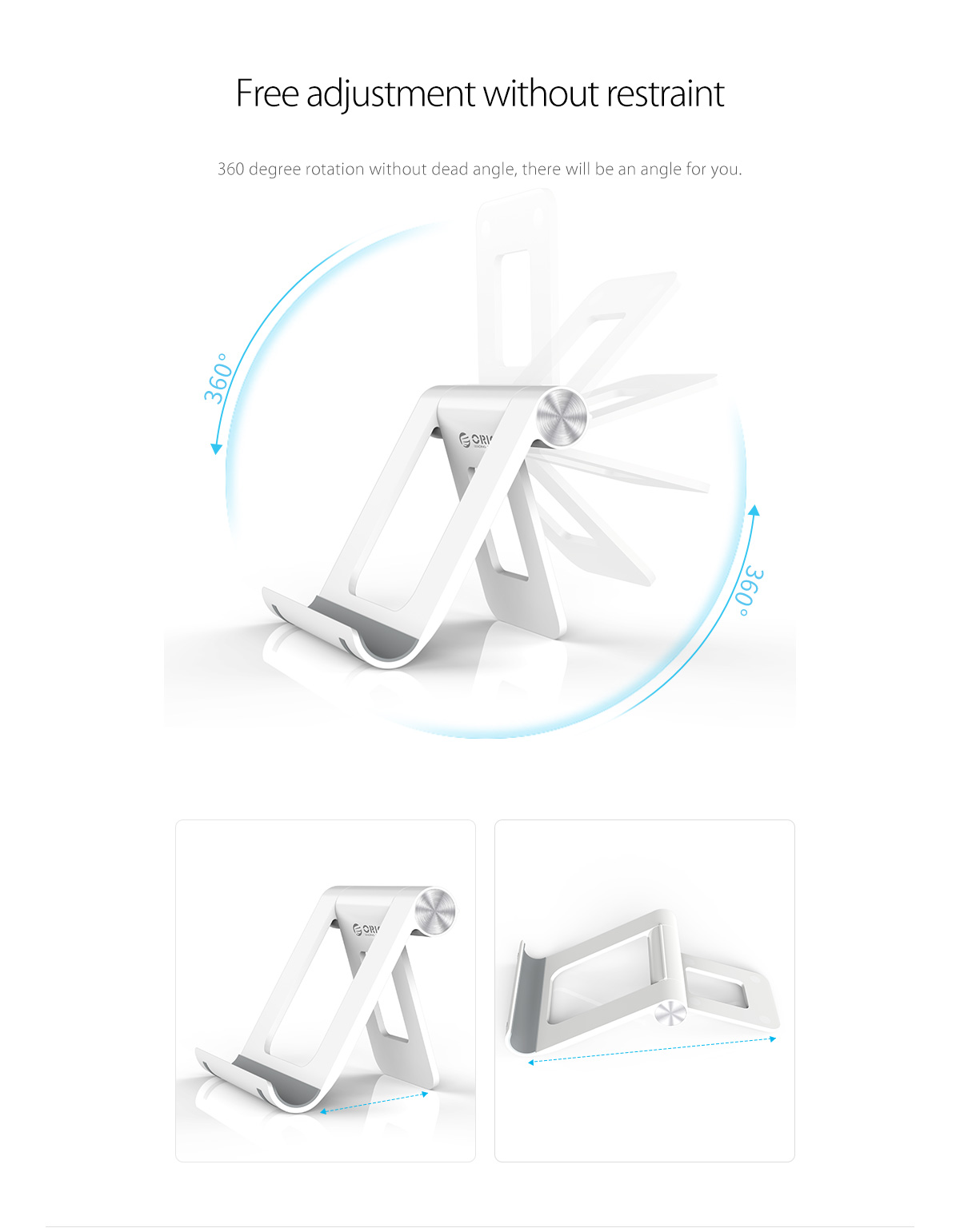 Orico Stand Mobile Phone Holder PH2-WH