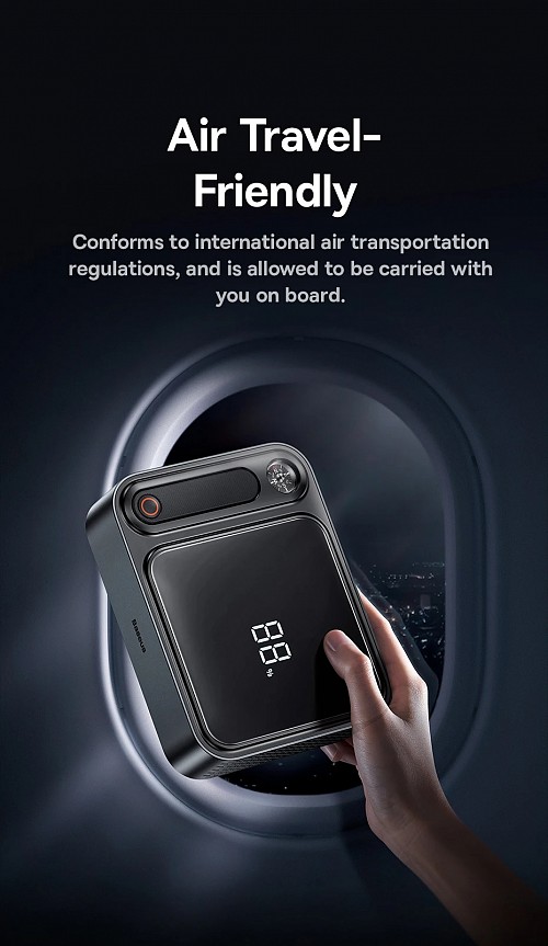 Baseus Car Jump Start Booster & Powerbank 26800maH 3000A