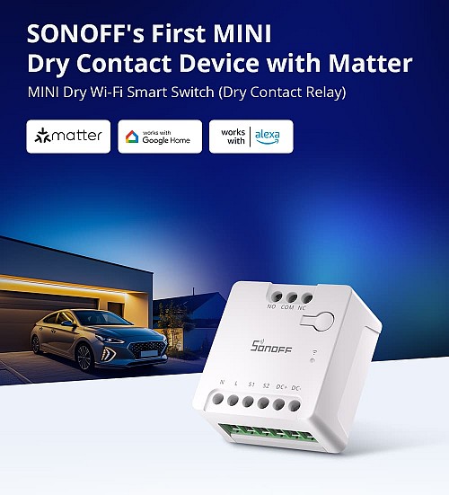 Sonoff WiFi Smart Switch MINI-D Dry Contact